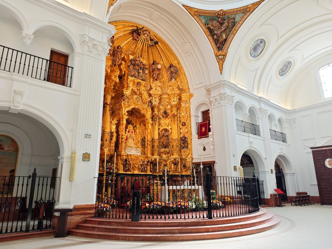Statue der Virgen del Rocío