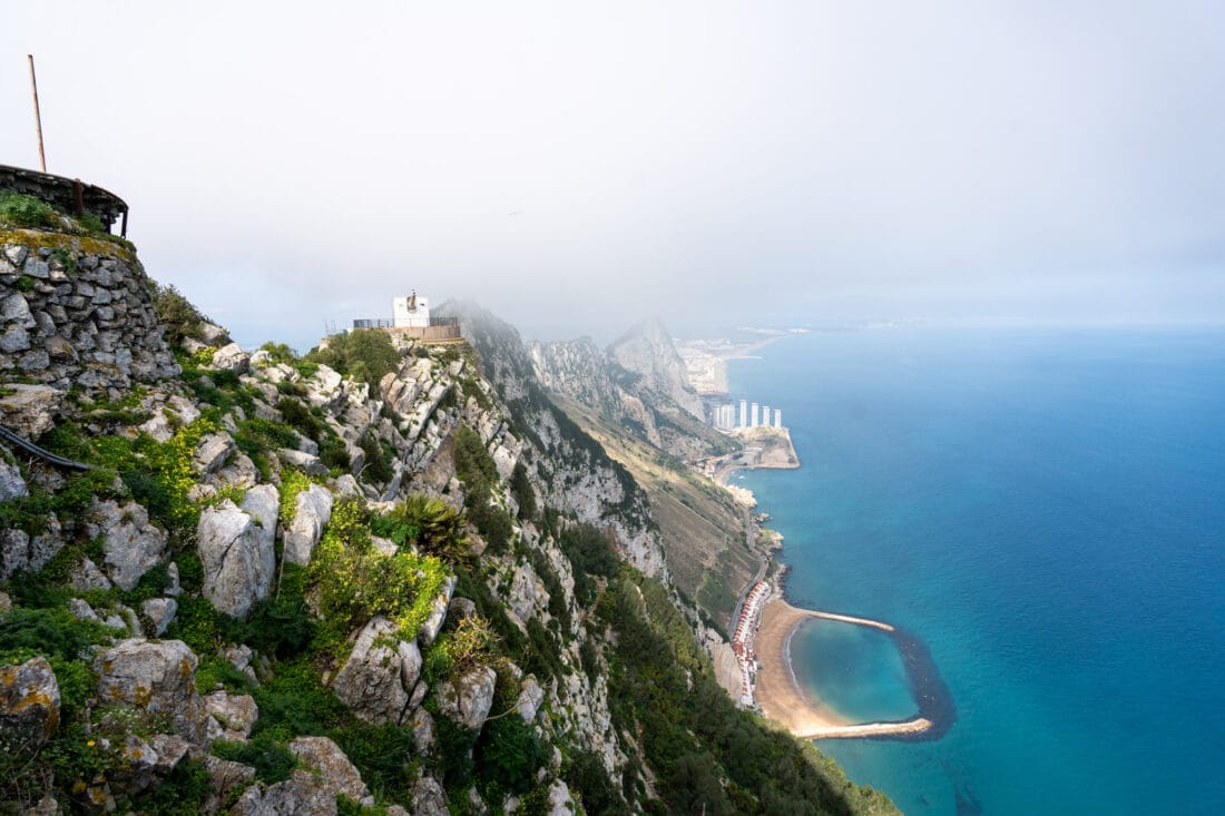Ausblick vom Upper Rock Nature Reserve Gibraltar