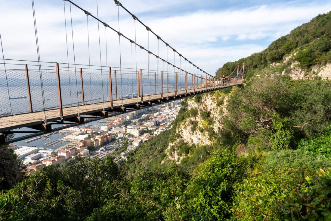 Windsor Suspension Bridge – Gibraltar Sehenswürdigkeiten