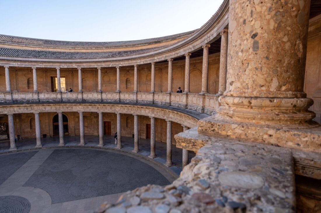 Palacio de Carlos V in Granada